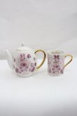 画像1: Angelic Pretty / ティーポット&マグカップセット  白Ｘピンク I-26-01-29-106-AP-ZA-SA-ZI (1)