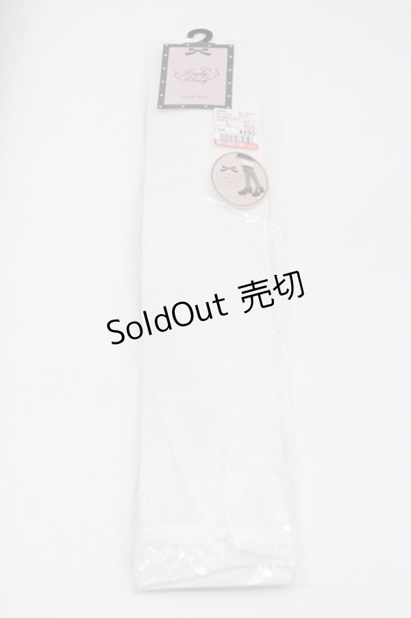 画像1: Lovely Tency / 眞白ありすコラボ/TTLTOVKハートリボン  白 I-26-01-29-120-EL-ZA-SA-ZI (1)