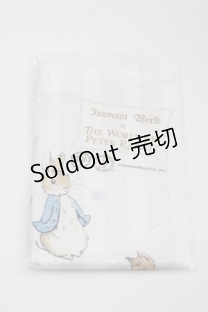 画像: Innocent World / ピーターラビットとハートのタイツ  白 I-26-01-29-121-IW-ZA-SA-ZI