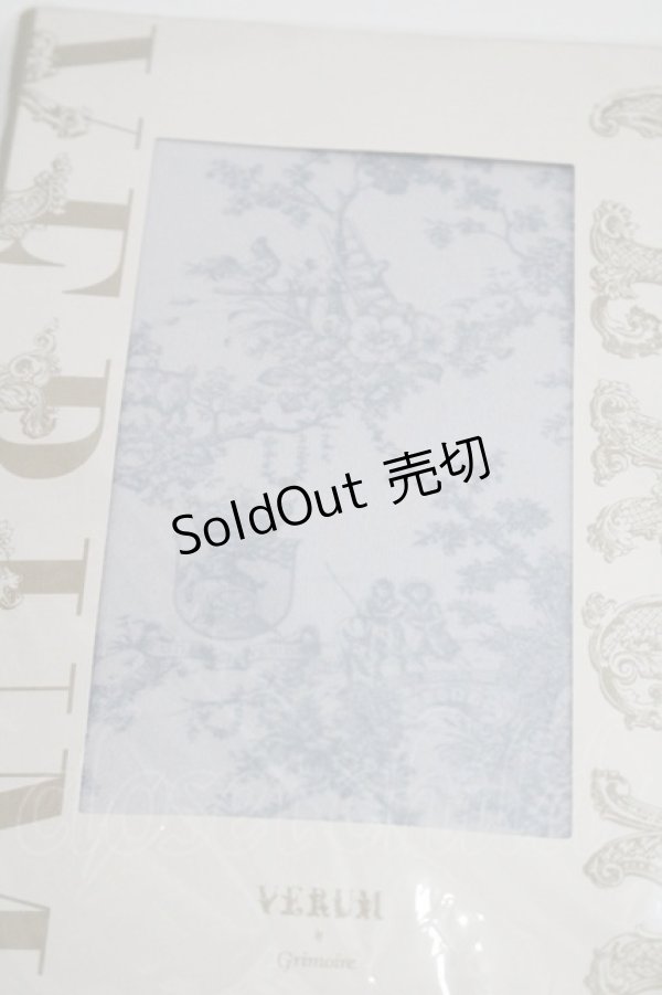 画像2: Grimoire / THE DECISIVE BATTLE TOILEタイツ  白 I-26-01-29-124-GO-ZA-SA-ZI (2)