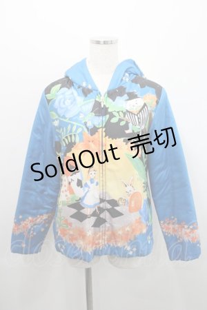 画像: franche lippee black / 不思議の国のアリスジャケット  ブルー I-26-01-29-018-LO-CO-TE-ZI