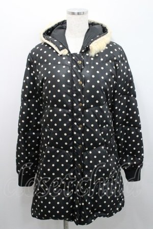 画像: Franche Lippee / リバーシブルダウンコート M 黒 I-26-01-29-019-LO-JA-TE-ZI