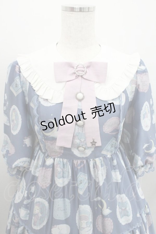 画像3: Angelic Pretty / Goodnight SistresワンピースSet  青 I-26-01-29-020-AP-OP-SA-ZI (3)