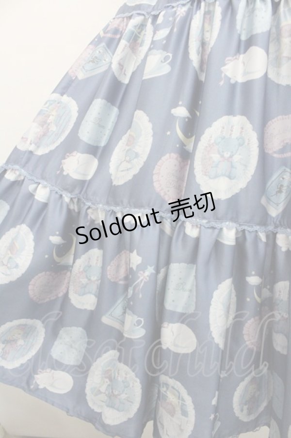 画像4: Angelic Pretty / Goodnight SistresワンピースSet  青 I-26-01-29-020-AP-OP-SA-ZI (4)