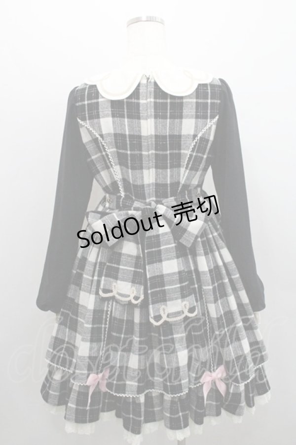 画像2: Angelic Pretty / おめかしBearワンピース  黒 I-26-01-29-023-AP-OP-SA-ZI (2)