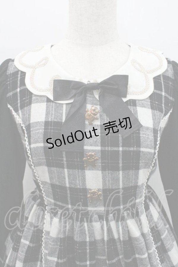 画像3: Angelic Pretty / おめかしBearワンピース  黒 I-26-01-29-023-AP-OP-SA-ZI (3)