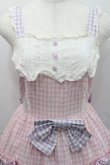 画像3: Angelic Pretty / カラフルギンガムジャンパースカート  ピンク×ラベンダー I-26-01-29-026-AP-OP-TE-ZI (3)