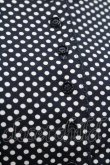 画像3: INGEBORG / 水玉五分袖カットソーカーディガン  ブラック I-26-01-31-026-LO-TO-SA-ZI (3)