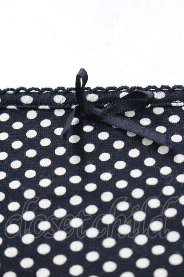 画像3: INGEBORG / 水玉キャミソール  ブラック I-26-01-31-027-LO-TO-SA-ZI (3)