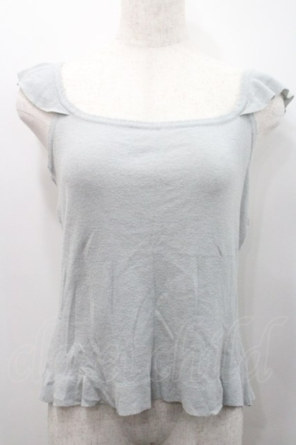 画像1: INGEBORG / ニットキャミソール M ミント I-26-01-31-031-LO-TO-SA-ZI (1)