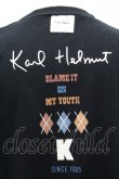 画像3: Karl Helmut / アーガイル&犬pt半袖Tシャツ M ブラック I-26-01-31-033-EL-TS-SA-ZI (3)