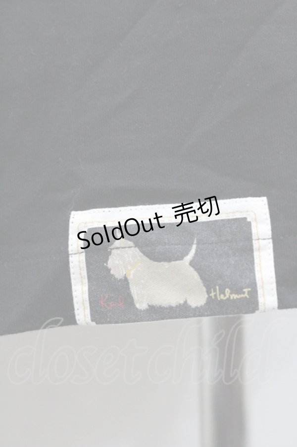 画像4: Karl Helmut / アーガイル&犬pt半袖Tシャツ M ブラック I-26-01-31-033-EL-TS-SA-ZI (4)