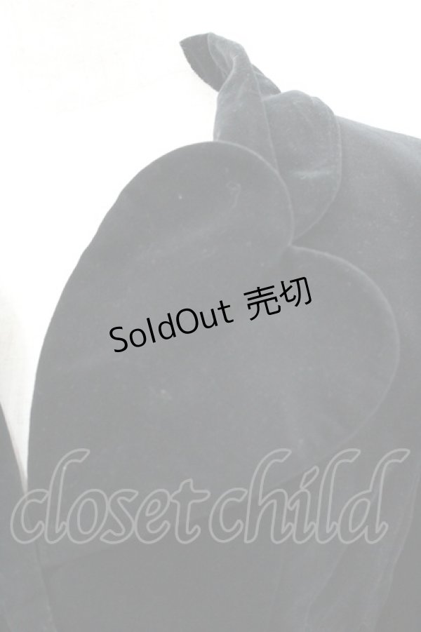 画像3: Jane Marple / 別珍テーラードジャケット  黒 I-26-01-31-045-JM-JA-SA-ZI (3)