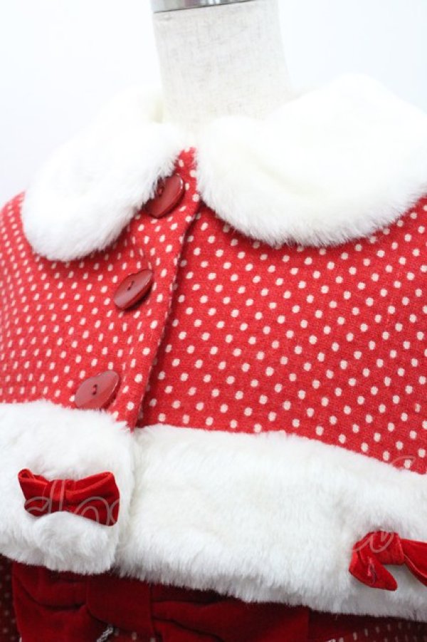 画像5: Angelic Pretty / エンジェルポニーコート(水玉)  エンジ I-26-01-31-047-AP-CO-SA-ZI (5)