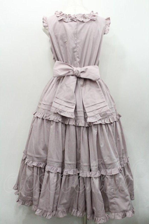 画像2: Chalmiere / フリルロングジャンスカ M ピンク I-26-01-31-050-0-OP-SA-ZI (2)