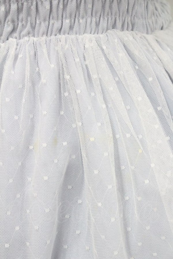 画像6: Honey Cinnamon / チュール重ねロングジャンパースカート  サックスＸ白 I-26-01-31-055-LO-OP-SA-ZI (6)