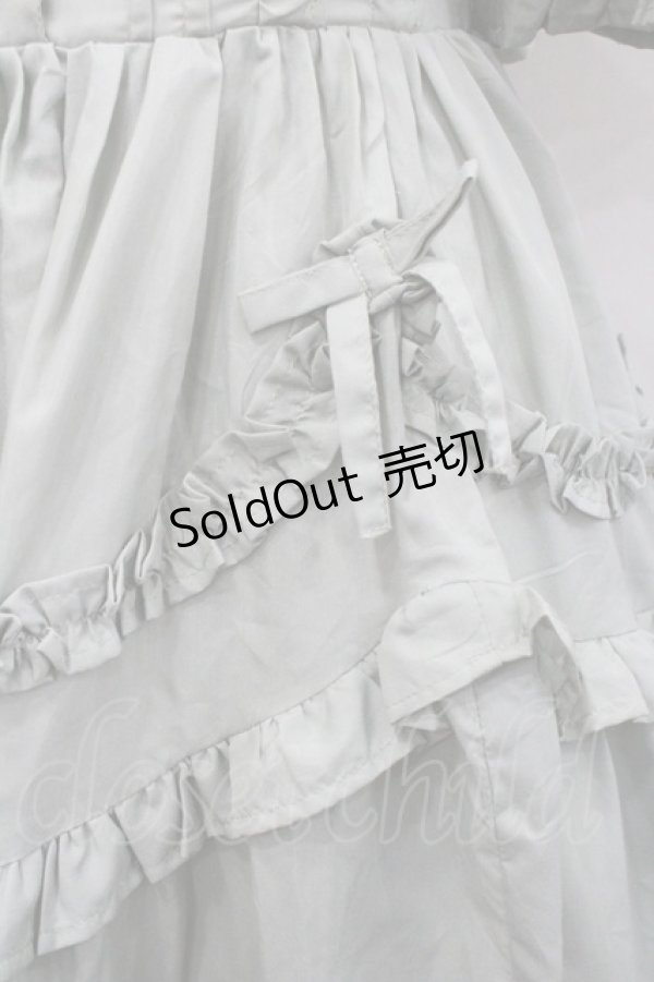 画像4: Chalmiere / フリルロングワンピース M グリーン I-26-01-31-056-0-OP-SA-ZI (4)