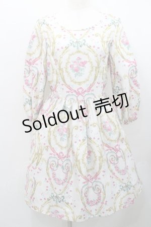 画像: JESUS DIAMANTE / フェリエワンピ  アントーニア柄マリーピンク I-26-01-31-057-JE-OP-SA-ZI