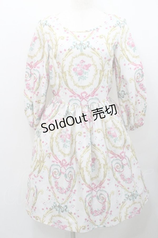 画像1: JESUS DIAMANTE / フェリエワンピ  アントーニア柄マリーピンク I-26-01-31-057-JE-OP-SA-ZI (1)