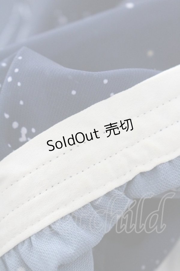 画像5: axes femme kawaii / 星座柄セーラーワンピース M ネイビーＸ白 I-26-01-31-062-AX-OP-SA-ZI (5)