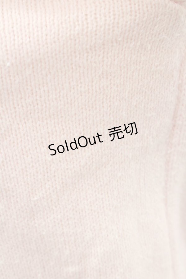 画像5: Swankiss / ウサギ柄半袖ニット  ピンク I-26-01-31-007-CA-TO-SA-ZI (5)