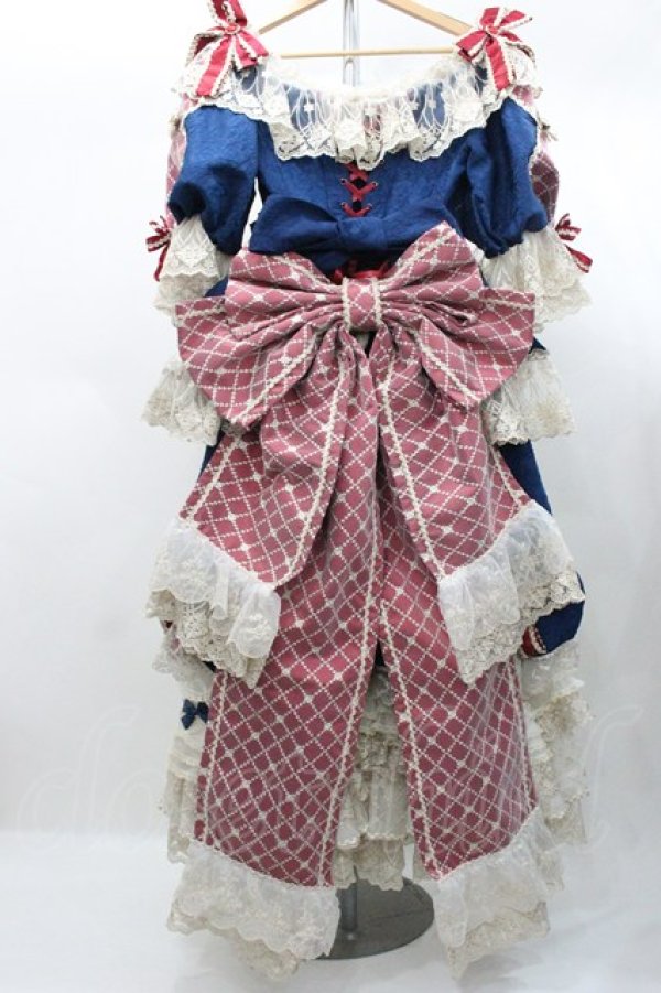 画像2: HinanaQueena / Princess in the Mirrorドレスセット  青ｘ赤 I-26-01-31-067-EL-OP-SA-ZI (2)