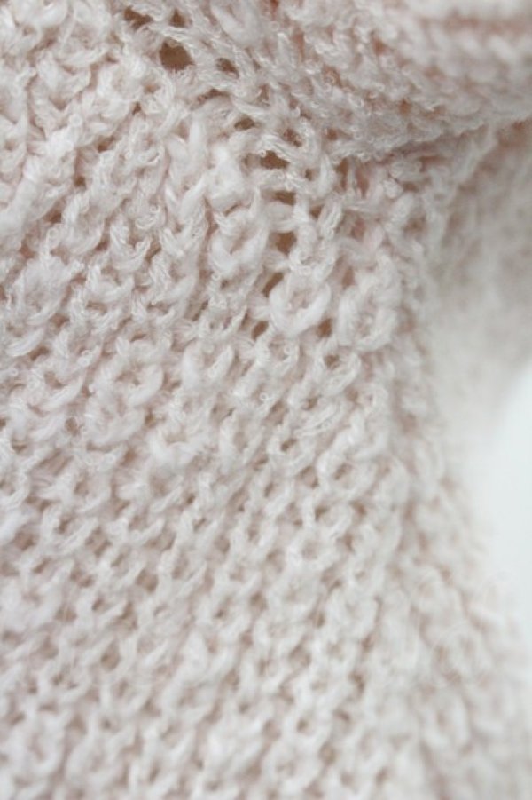 画像4: LIZ LISA / フラワーモチーフ付き半袖パフスリーブニットトップス  ピンク I-26-01-31-008-LO-TO-SA-ZI (4)