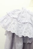 画像3: PINK HOUSE / コットンレース使いチュニックブラウス  ラベンダー I-26-01-31-076-LO-OP-SA-ZI (3)