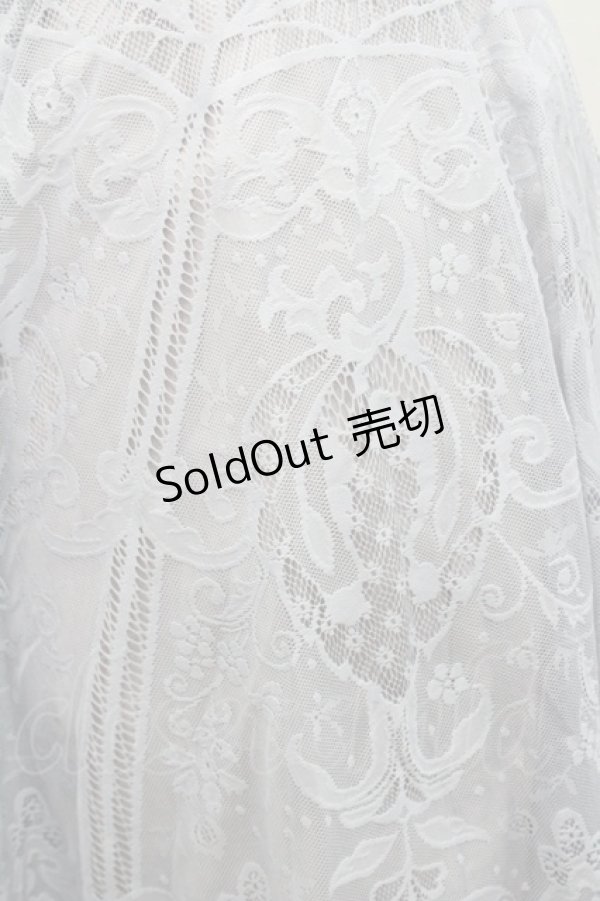 画像3: axes femme / レースサーキュラーミディスカート  グレー I-26-01-31-079-AX-SK-SA-ZI (3)