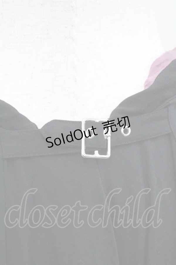 画像3: alice auaa / 変形ロングスカート  黒 I-26-01-31-088-AA-SK-SA-ZI (3)