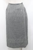 画像2: INGEBORG / ギンガムチェックスカート  黒Ｘ白チェック I-26-01-31-089-LO-SK-SA-ZI (2)