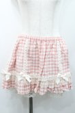 画像1: Ank Rouge / ギンガムチェックレースリボンショートパンツ  ピンクチェック I-26-01-31-093-CA-PA-SA-ZI (1)
