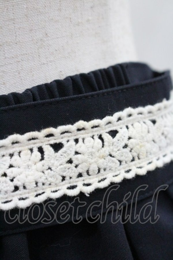 画像3: Ank Rouge / ウエストリボンショートパンツ  ネイビーＸ白 I-26-01-31-094-CA-PA-SA-ZI (3)