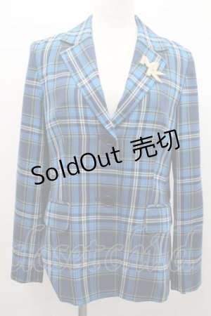 画像: MILK / TEAM CHECKジャケット  ネイビーチェック I-26-01-31-011-ML-JA-SA-ZI