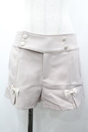 画像: Ank Rouge / 裾リボンショートパンツ  ピンク I-26-01-31-098-CA-PA-SA-ZI