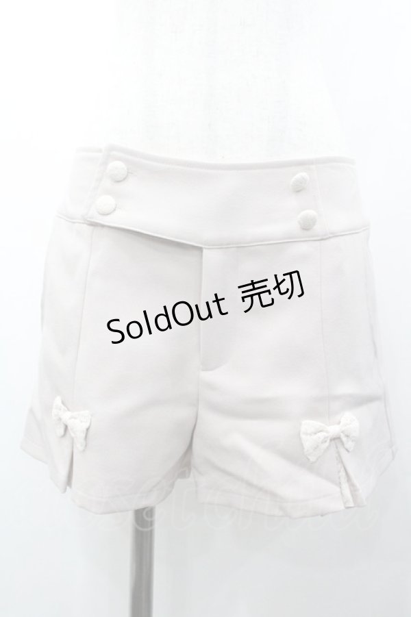 画像1: Ank Rouge / 裾リボンショートパンツ  ピンク I-26-01-31-098-CA-PA-SA-ZI (1)