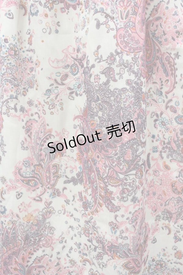 画像3: Barbie / ペイズリー柄トップス M オフ I-26-01-31-099-EL-OP-TE-ZI (3)