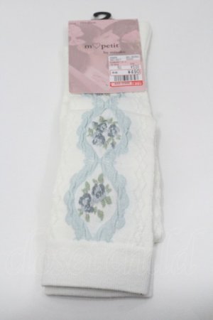 画像: m petit by misako / ECAMOVKバラレースソックス 23-25CM  I-26-01-31-104-LO-ZA-SA-ZI