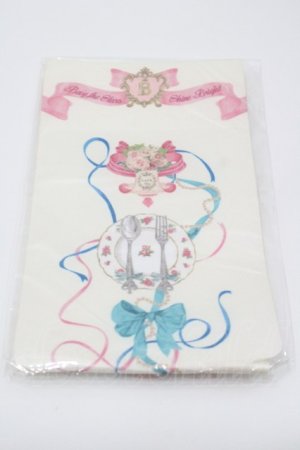 画像: BABY,THE STARS SHINE BRIGHT / Ruban le Lien a la mode柄オーバーニー  アイボリー I-26-01-31-119-BA-ZA-SA-ZI