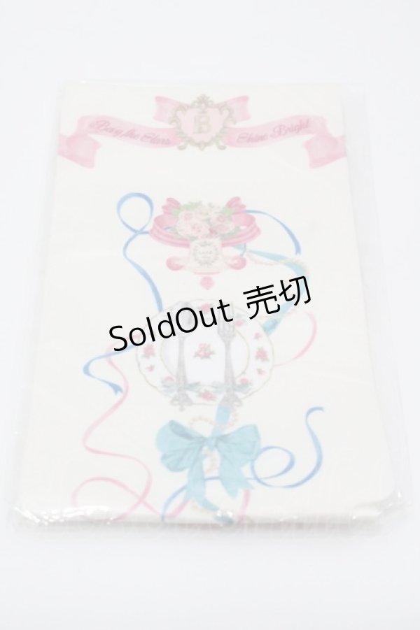 画像1: BABY,THE STARS SHINE BRIGHT / Ruban le Lien a la mode柄オーバーニー  アイボリー I-26-01-31-119-BA-ZA-SA-ZI (1)