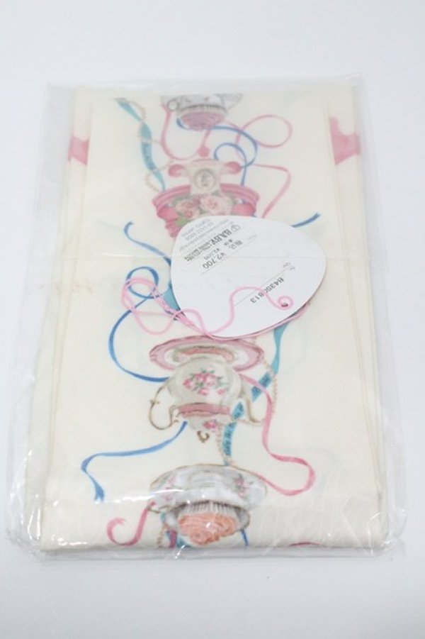 画像2: BABY,THE STARS SHINE BRIGHT / Ruban le Lien a la mode柄オーバーニー  アイボリー I-26-01-31-119-BA-ZA-SA-ZI (2)