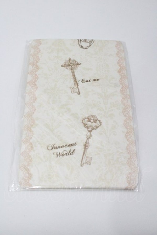 画像1: Innocent World / アリスモチーフオーバーニー  アイボリー I-26-01-31-121-IW-ZA-SA-ZI (1)