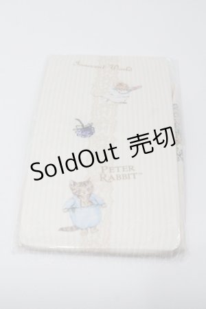 画像: Innocent World / ピーターラビットとちょうちょのタイツ  アイボリー I-26-01-31-122-IW-ZA-SA-ZI