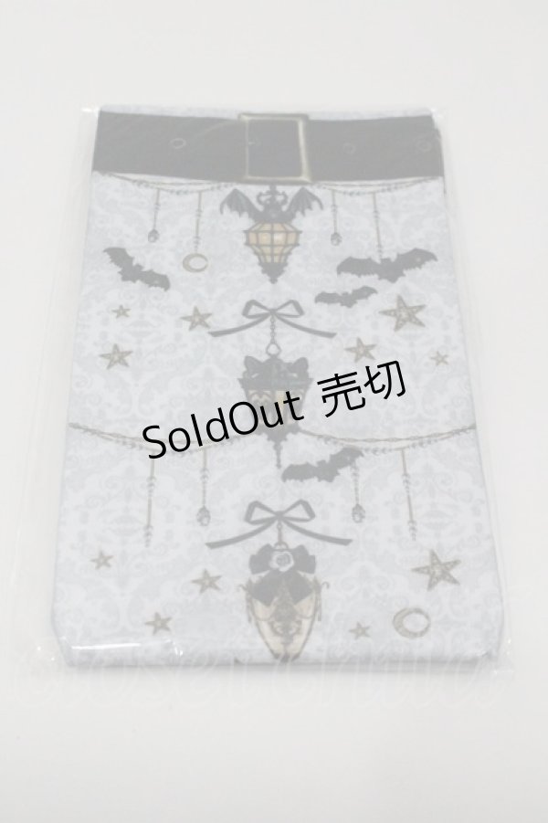 画像1: metamorphose / まいごの子猫と魔法のランタンプリントオーバーニー  グレー I-26-01-31-125-ME-ZA-SA-ZI (1)