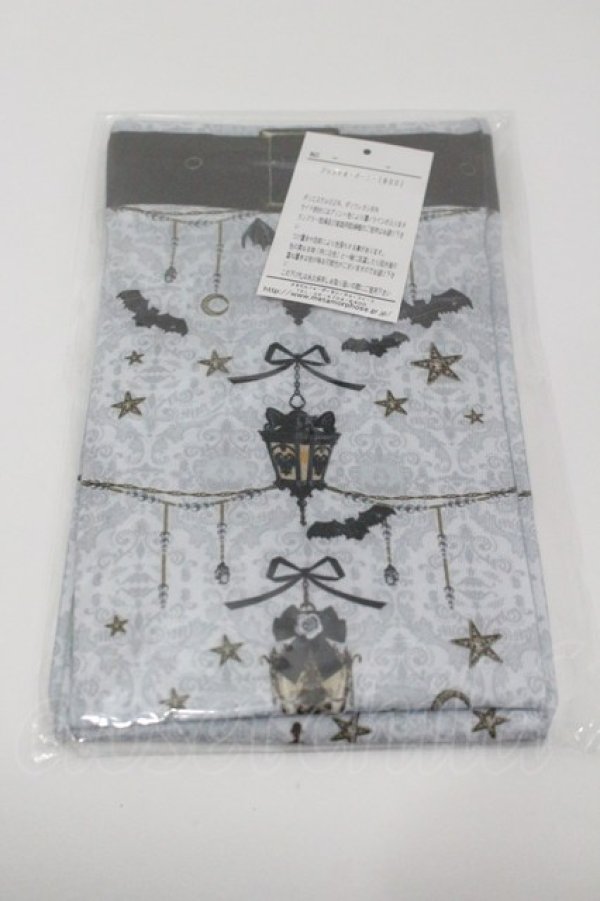 画像2: metamorphose / まいごの子猫と魔法のランタンプリントオーバーニー  グレー I-26-01-31-125-ME-ZA-SA-ZI (2)