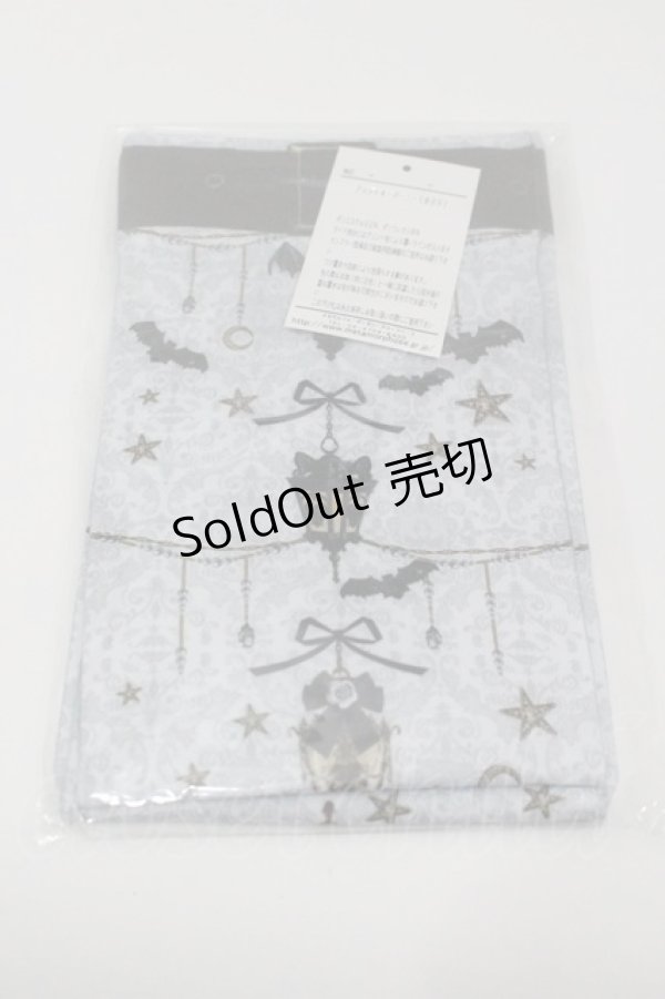 画像2: metamorphose / まいごの子猫と魔法のランタンプリントオーバーニー  グレー I-26-01-31-125-ME-ZA-SA-ZI (2)