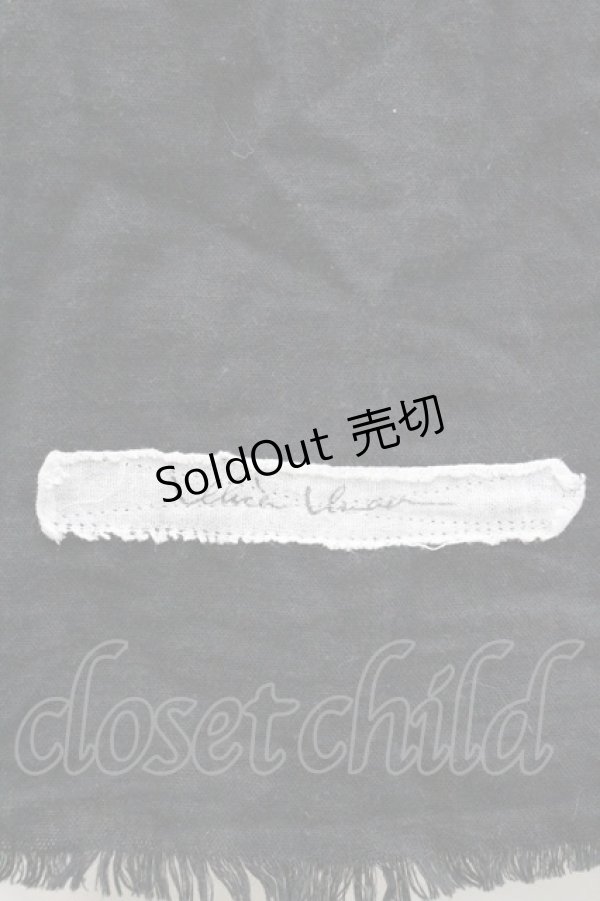 画像4: alice auaa / ガーゼフリルロングシャツ  黒 I-26-01-31-014-AA-BL-SA-ZI (4)