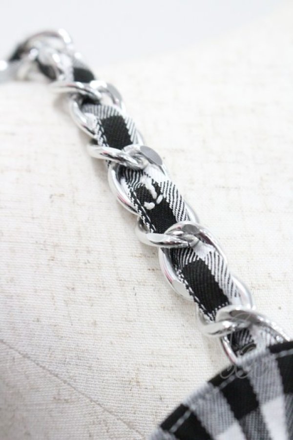 画像3: Ank Rouge / ギンガムチェックビスチェ  黒ｘ白 I-26-01-31-002-CA-TO-SA-ZI (3)