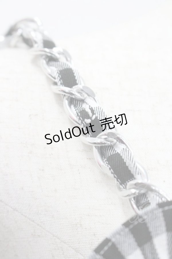 画像3: Ank Rouge / ギンガムチェックビスチェ  黒ｘ白 I-26-01-31-002-CA-TO-SA-ZI (3)