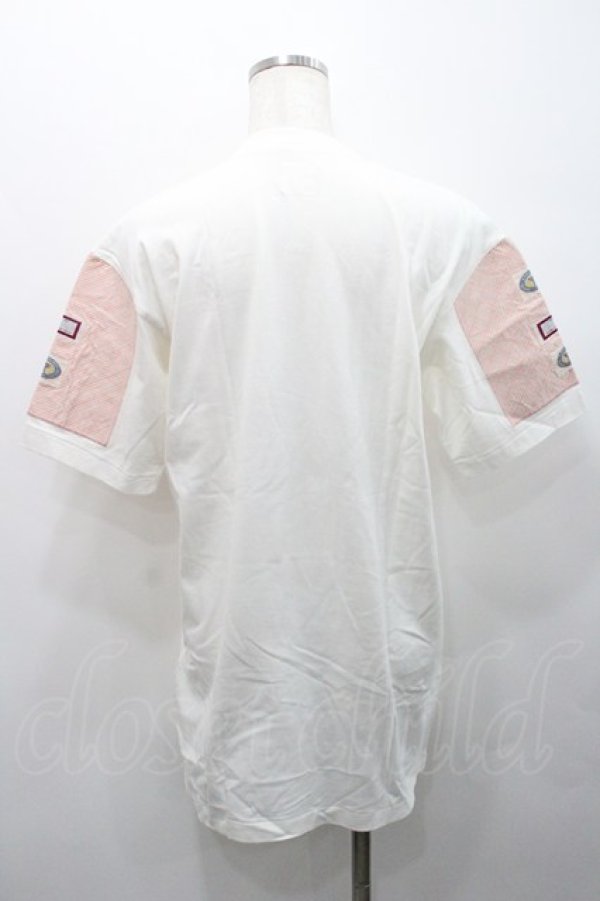 画像2: Karl Helmut / ワッペン&Kアップリケ半袖Tシャツ M ホワイト I-26-01-31-018-EL-TS-SA-ZI (2)